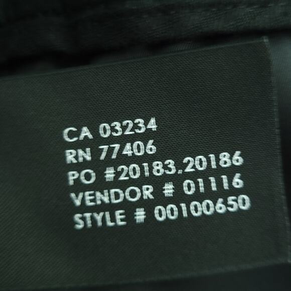 Club Monaco Herringbone Wool Pants Size 6 Career Work Pants Black White - Picture 6 of 8